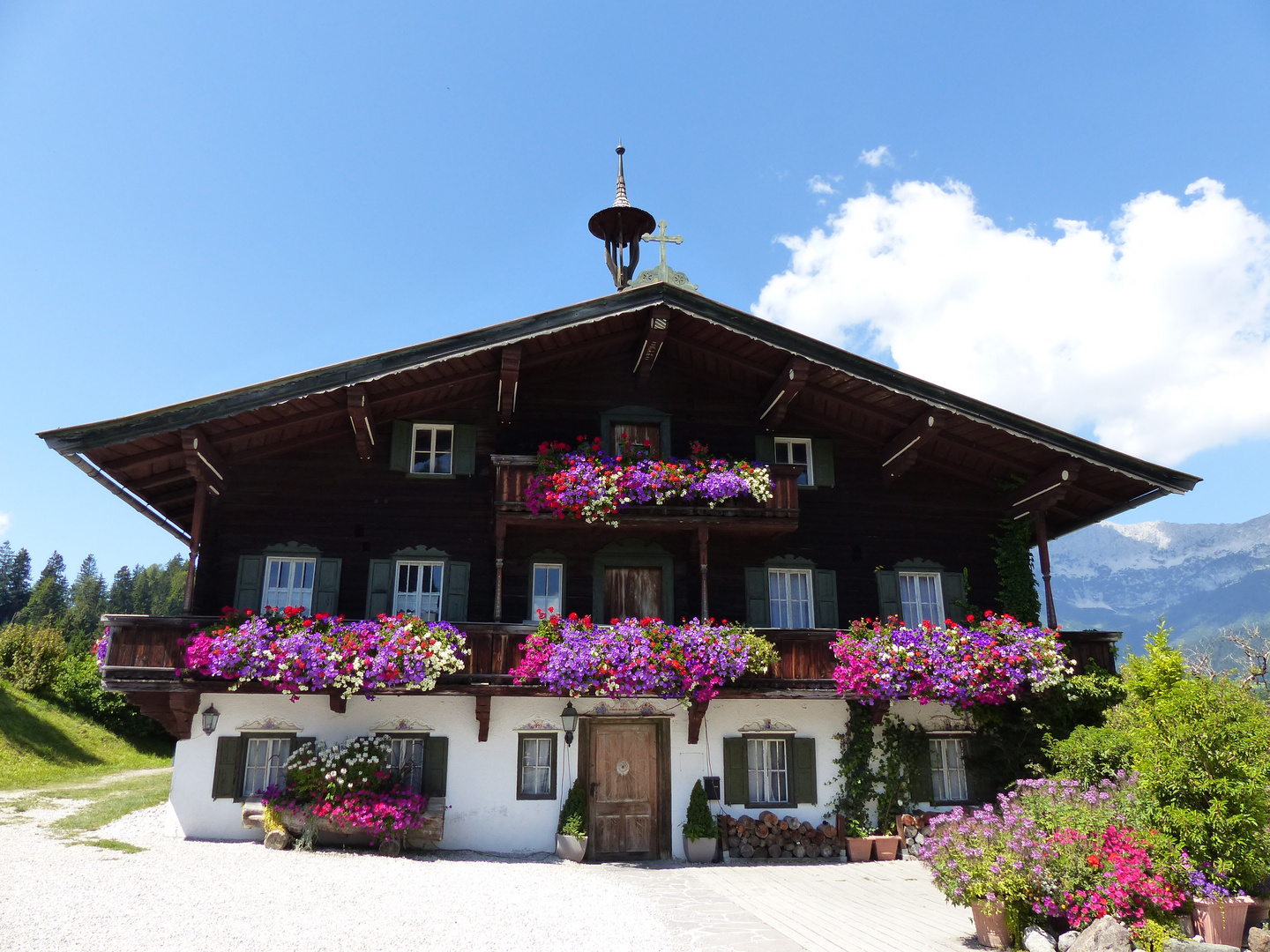 Bergdoktorhaus in Ellmau (Tirol/Österreich)