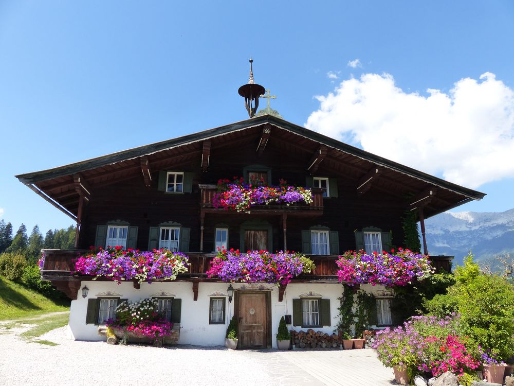 Bergdoktorhaus in Ellmau (Tirol/Österreich)