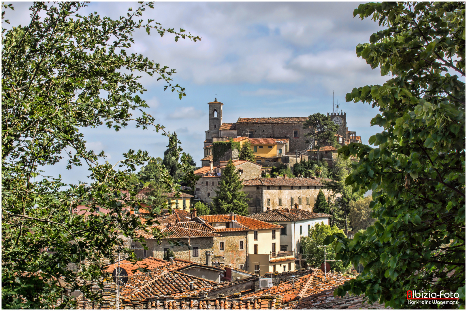 Bergdorf bei Montecatini (Toskana)