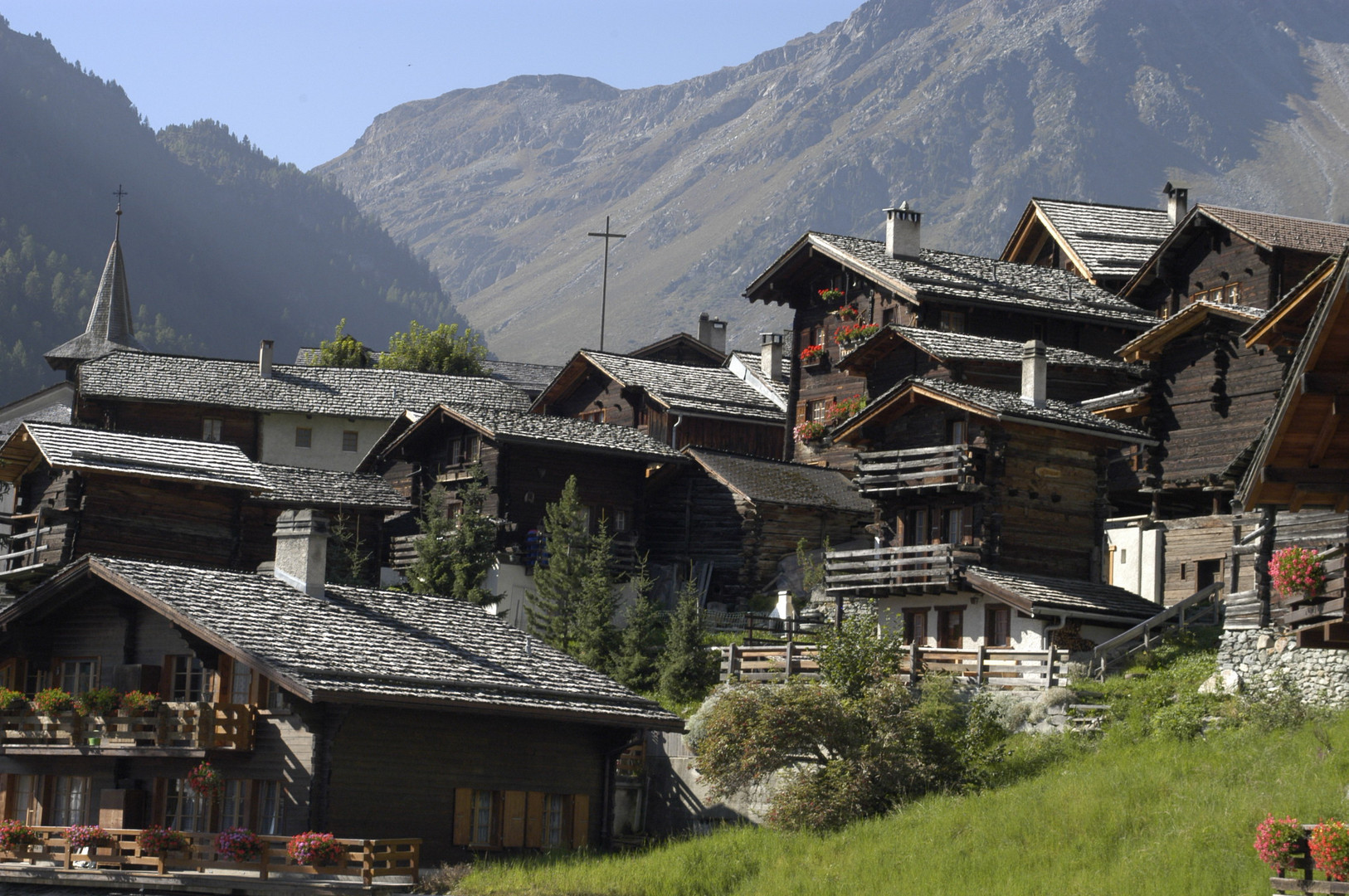 Bergdorf Grimentz / Schweiz