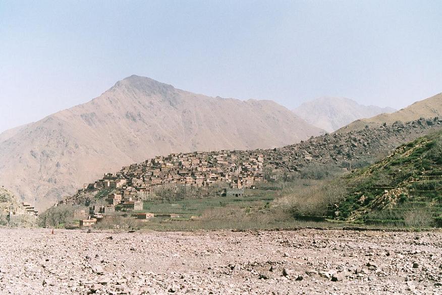 Bergdorf im Hohen Atlas