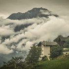 Bergdorf in den Alpen 