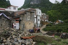 Bergdorf in Südchina