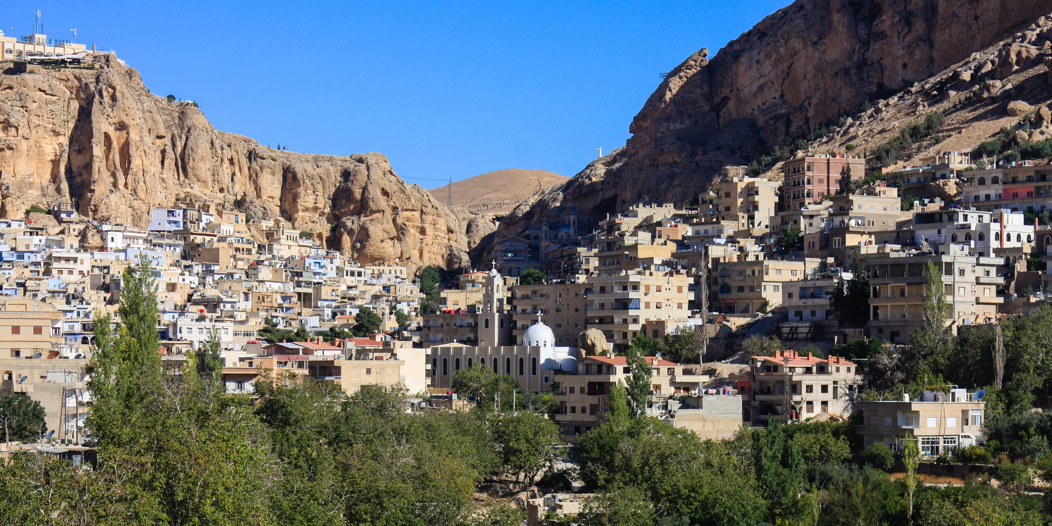 Bergdorf Maalula (Syrien) Foto & Bild | world, asia ...