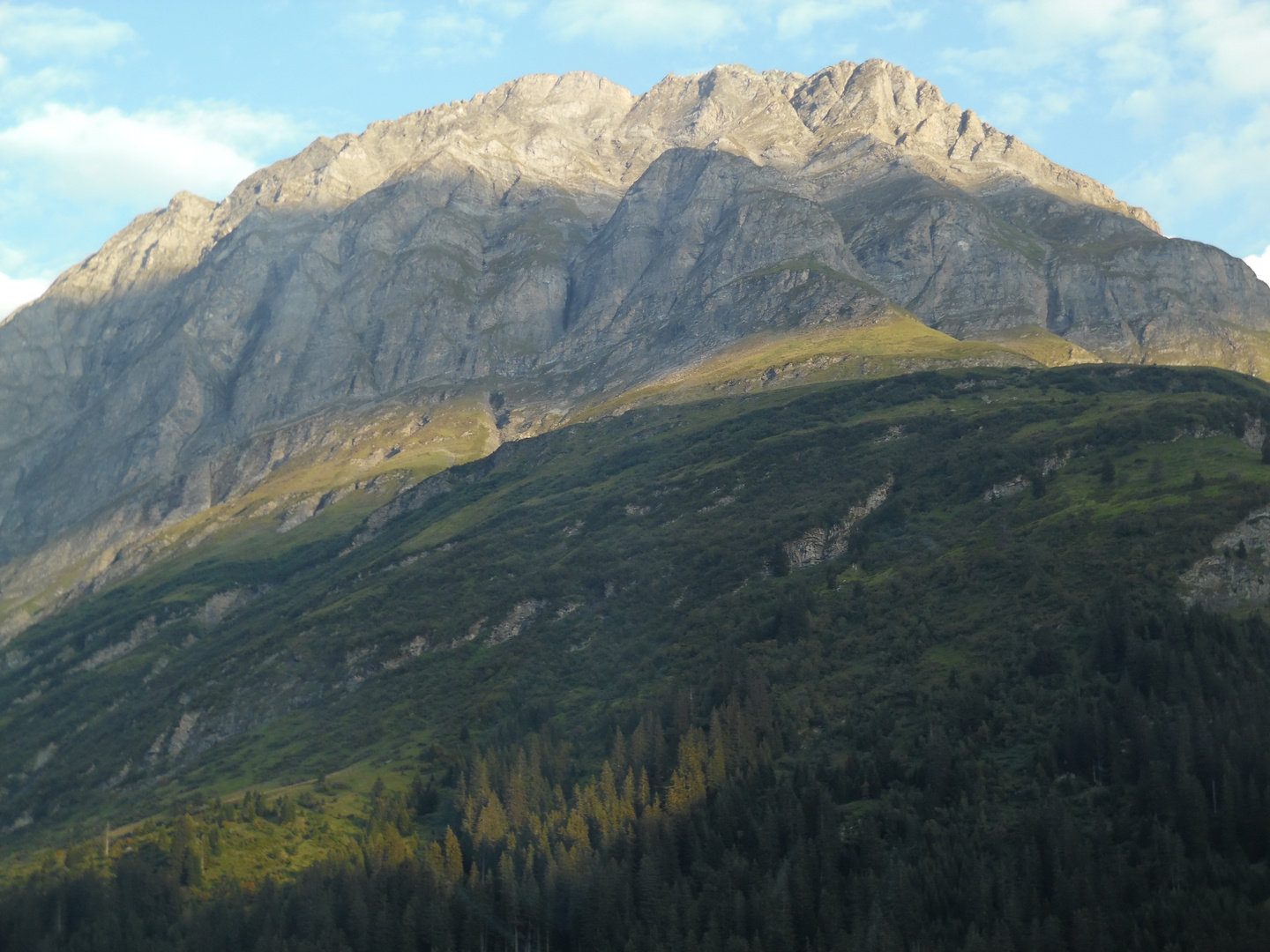 Berge am Bernadino Pass 