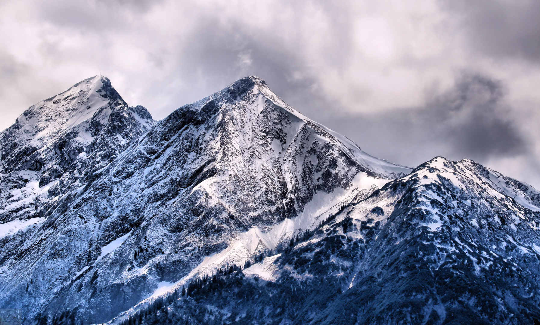 Berge am Lechtal