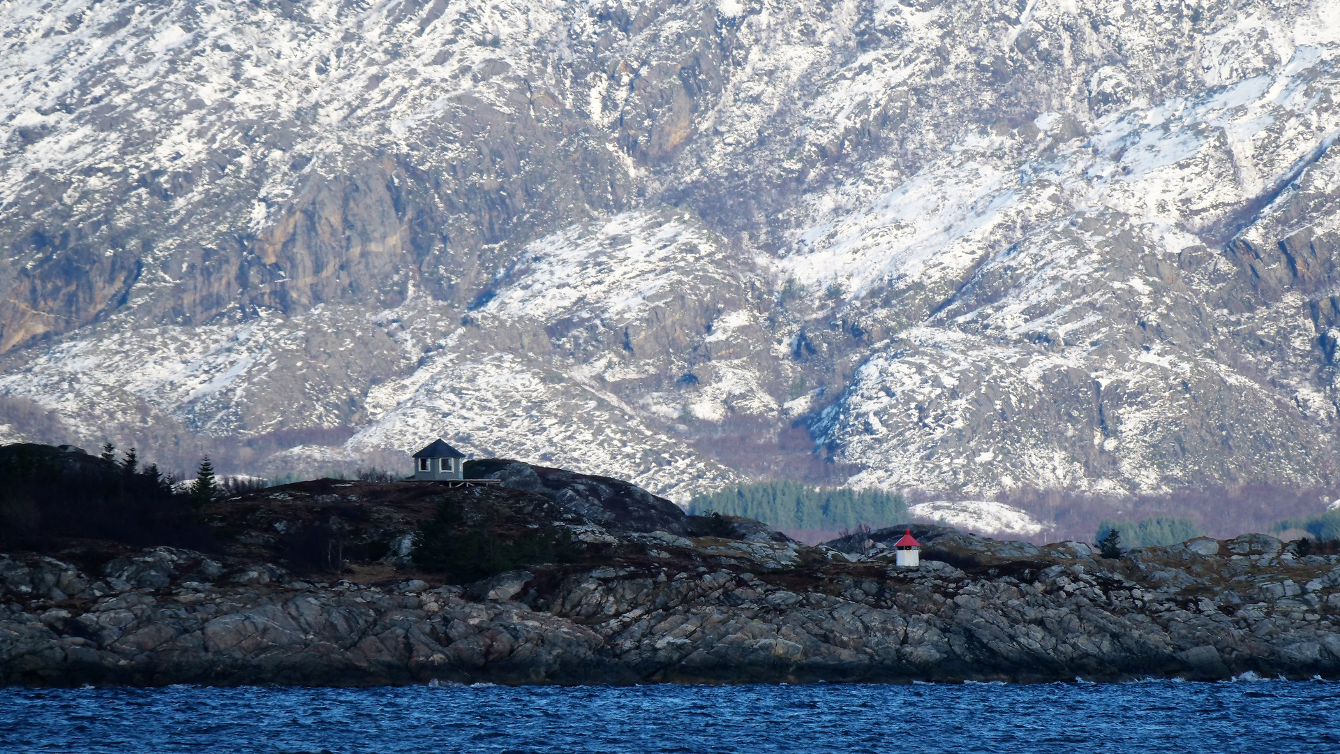 Berge am Meer