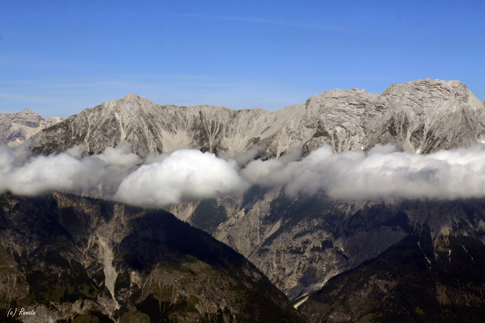 Berge am Morgen