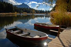 Berge, Bäume, Boote...