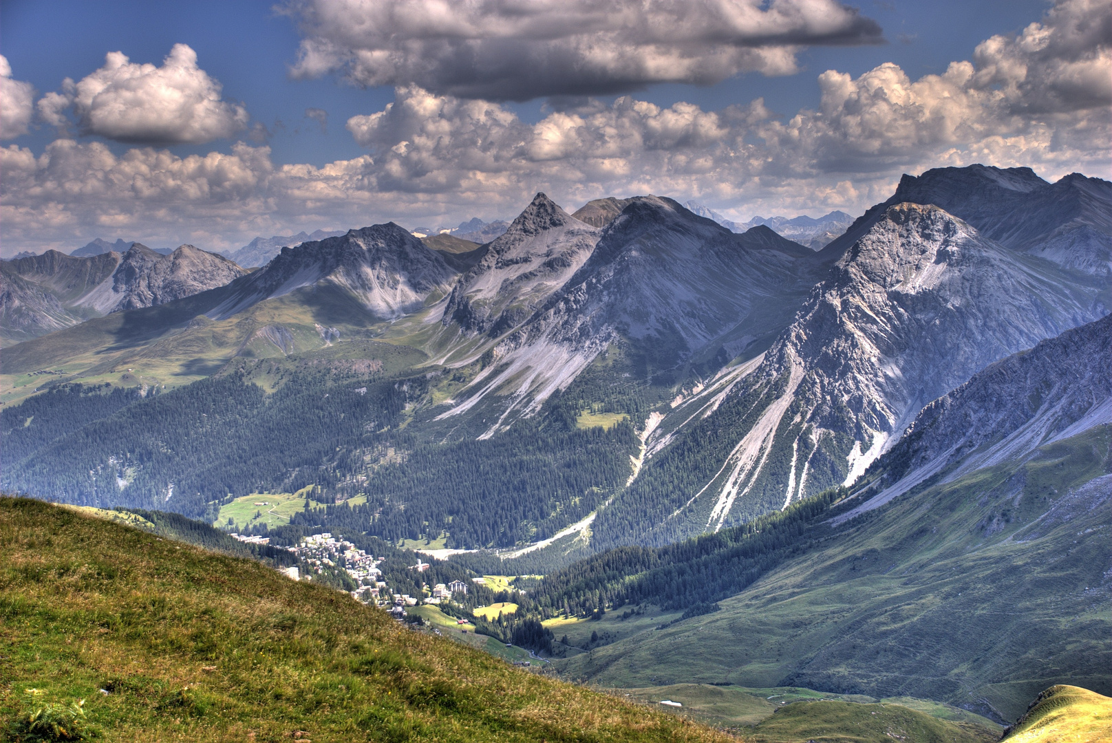 Berge bei Arosa