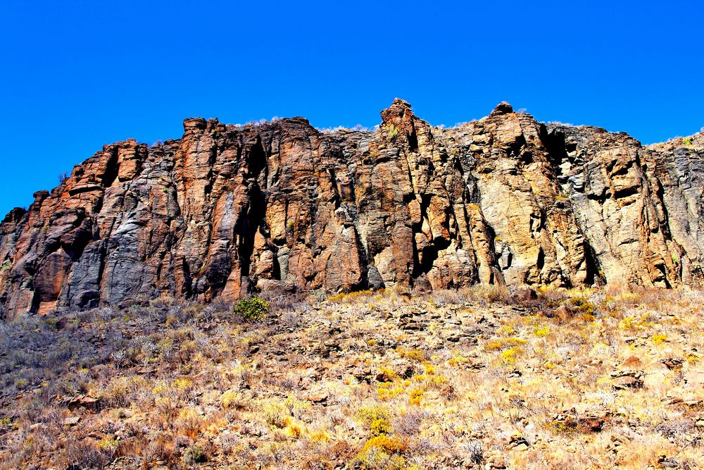 Berge bei Los Palmitos