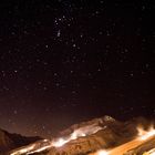 Berge bei Nacht