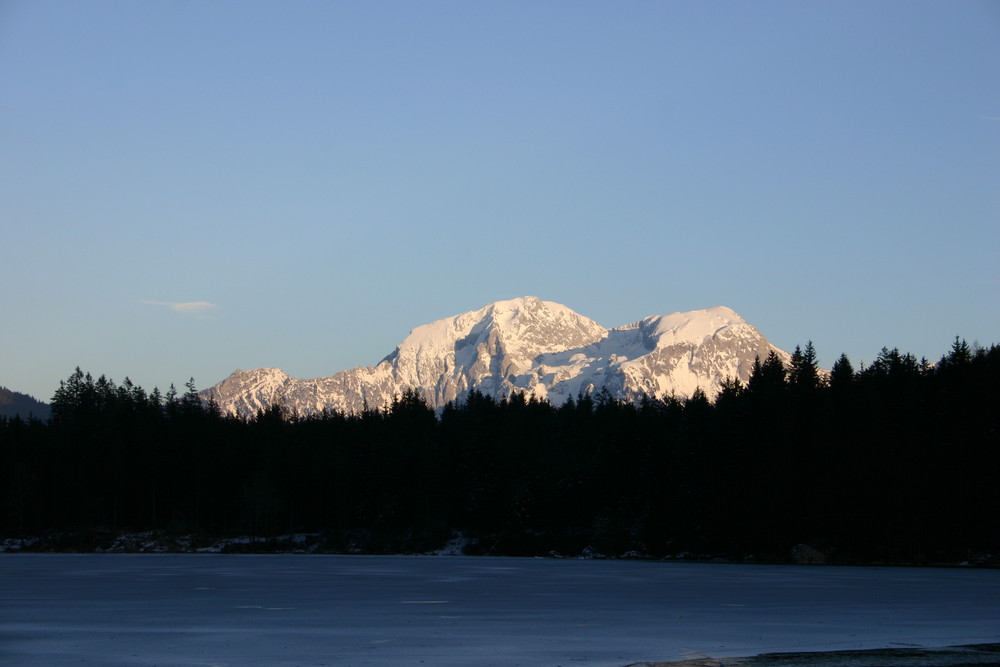 Berge beim Hintersee