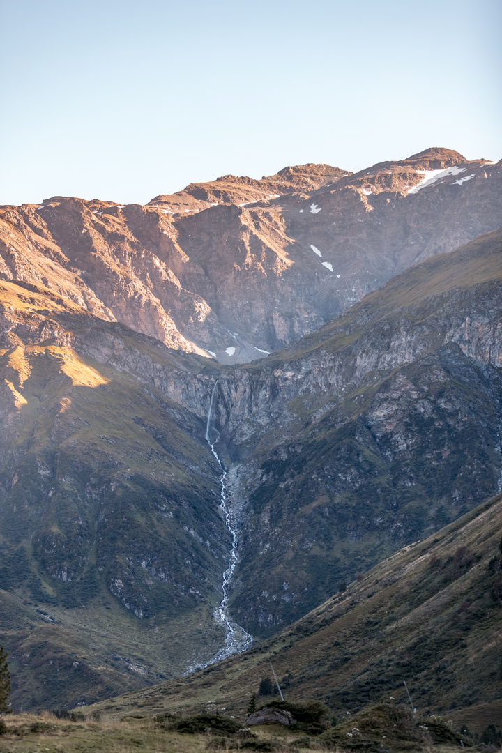 Berge beim Wandern, Natur ist immer noch am schönsten