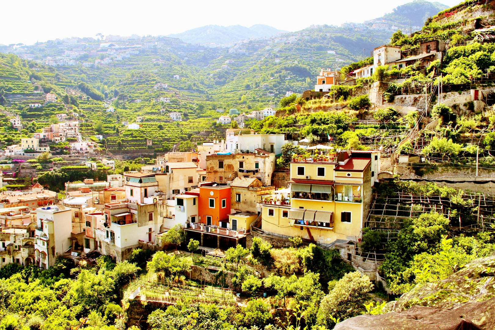 Berge der Amalfi-Küste