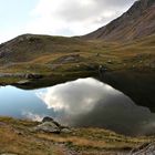 Berge gespiegelt