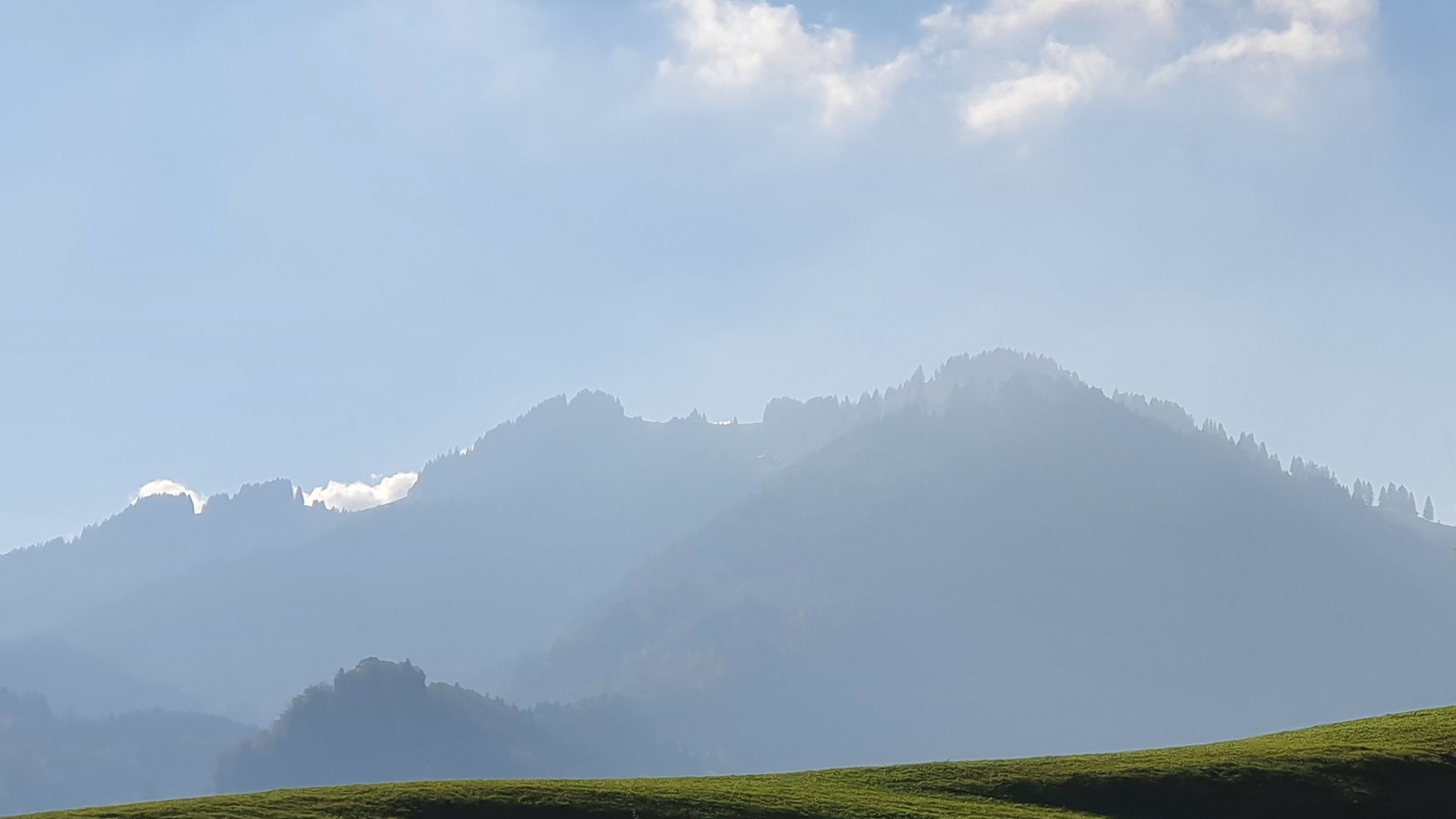 Berge - hingehaucht