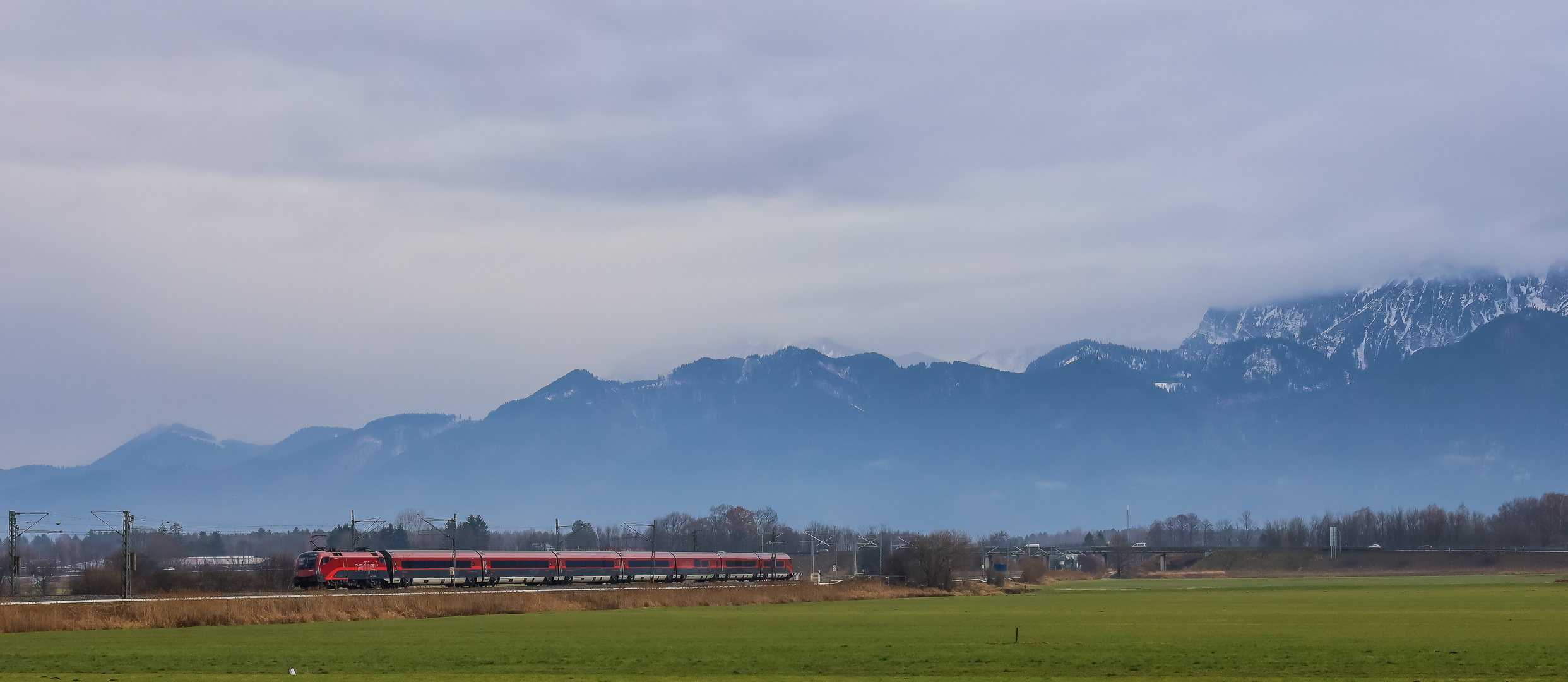 Berge hinterm Bernauer Bogen