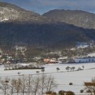 Berge im Böhmischen Mittelgebirge im Winter Teil1