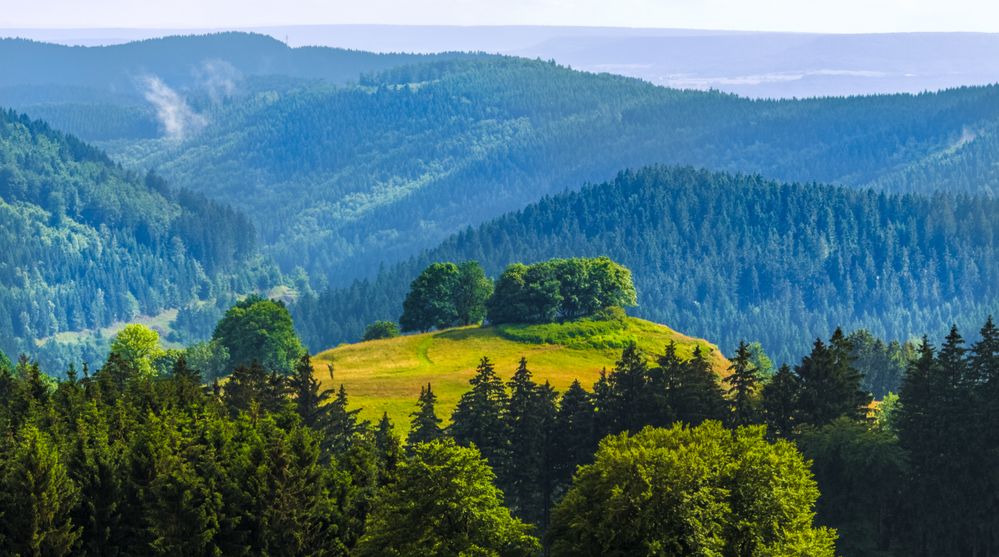 Berge im Harz Foto & Bild  landscape, forest, nature Bilder auf fotocommunity
