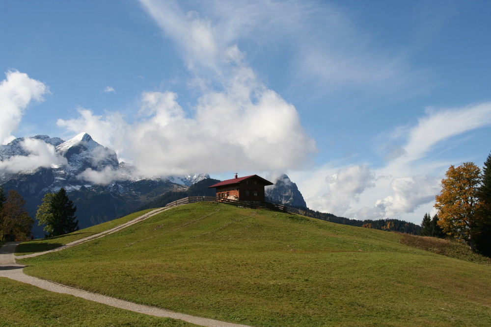 Berge im Herbst