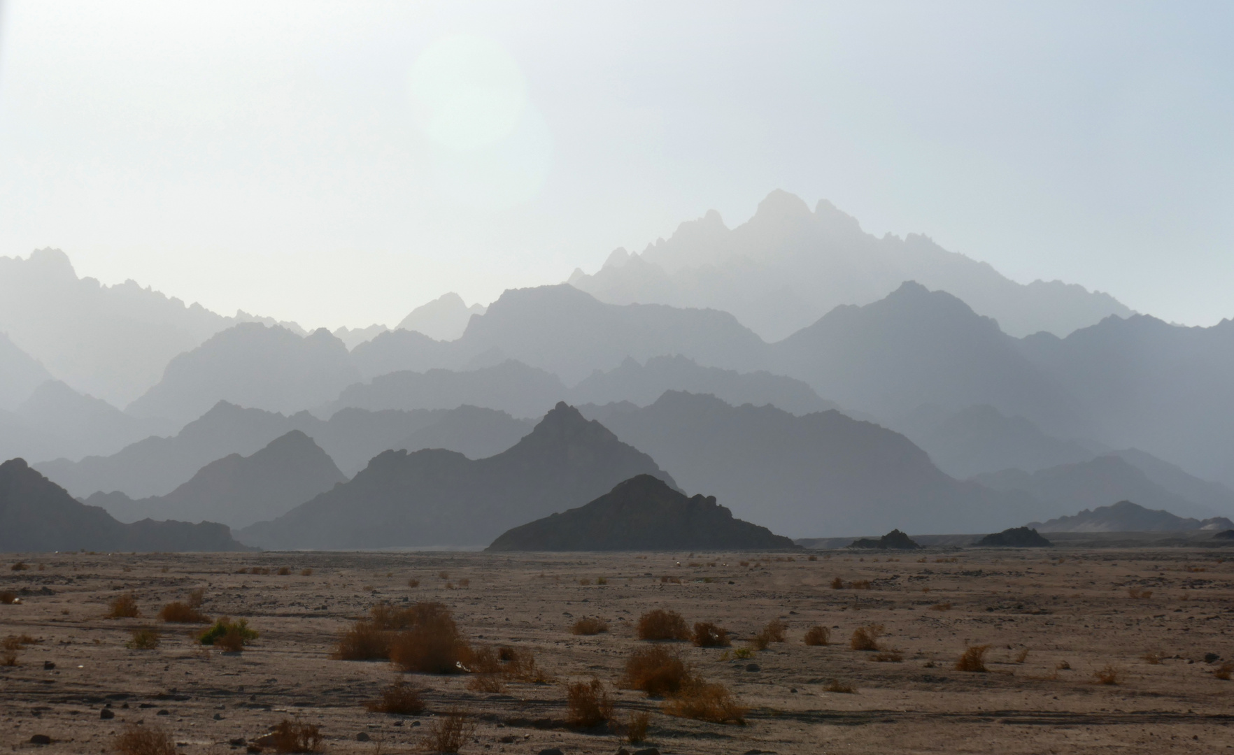 Berge im Hinterland von Hurghada