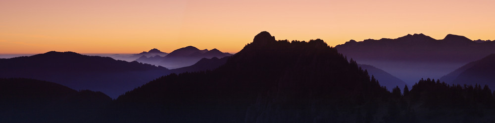 Berge im Licht