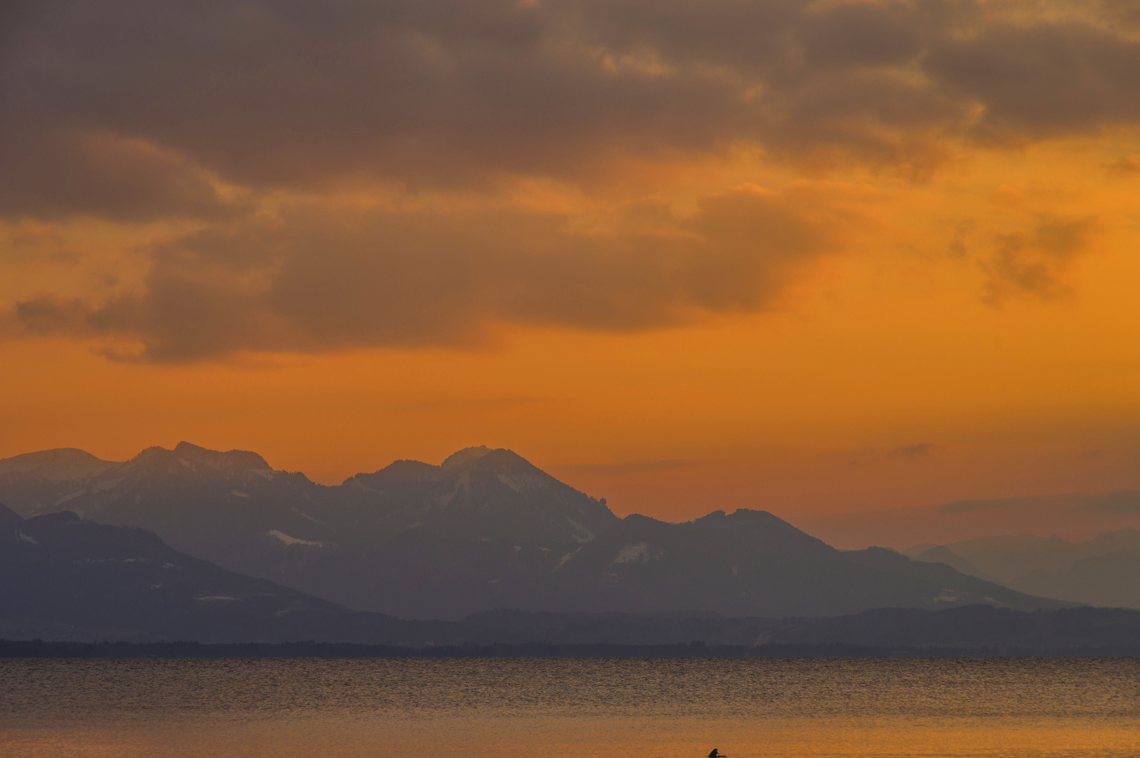 Berge im Licht