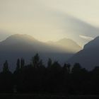 Berge im Licht