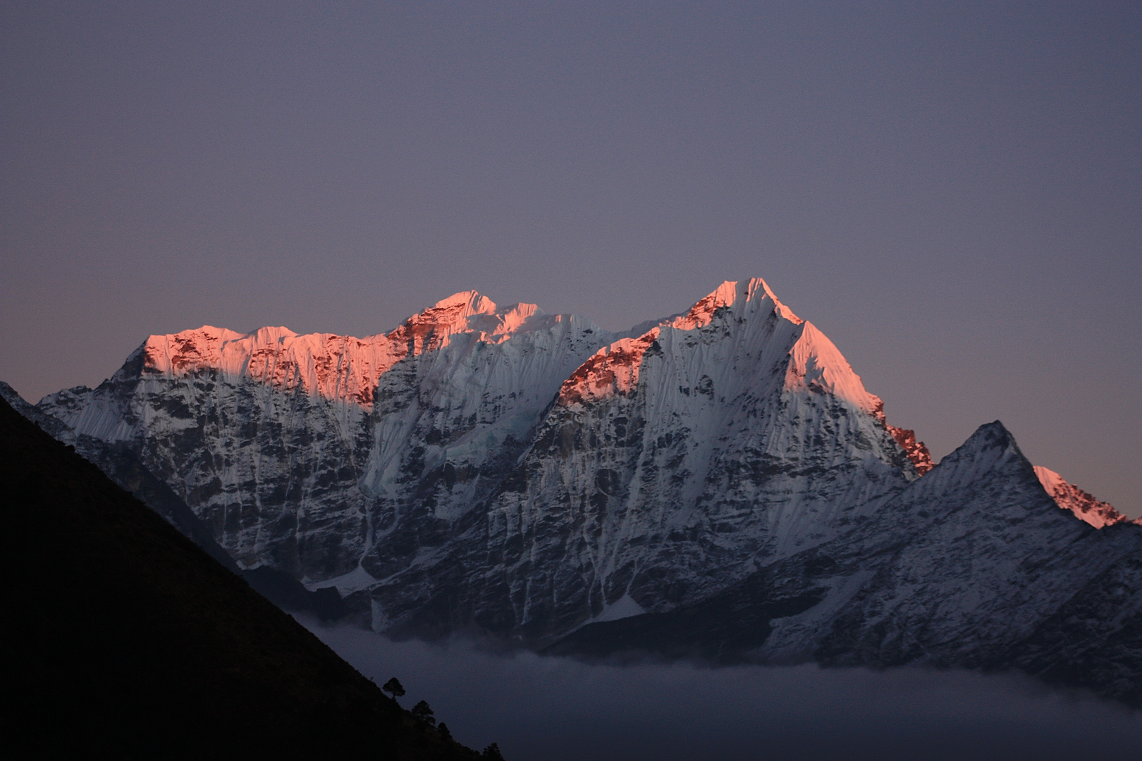 Berge im Licht