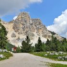 Berge im Nationalpark Fanes-Sennes-Prags