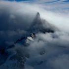 Berge im Nebel