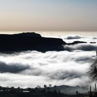 Berge im Nebel