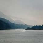 Berge im Nebel