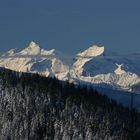 Berge im Nebel