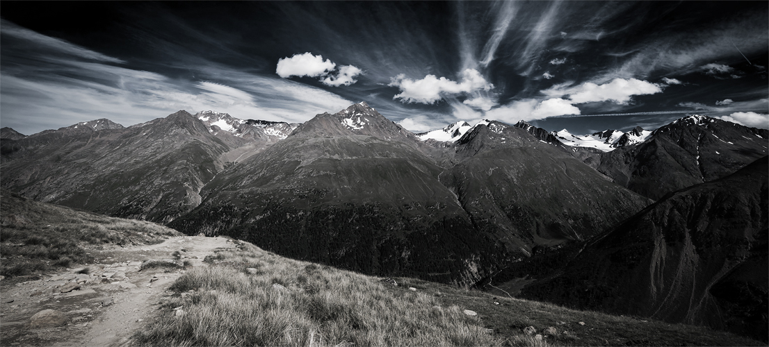 Berge im Ötztal