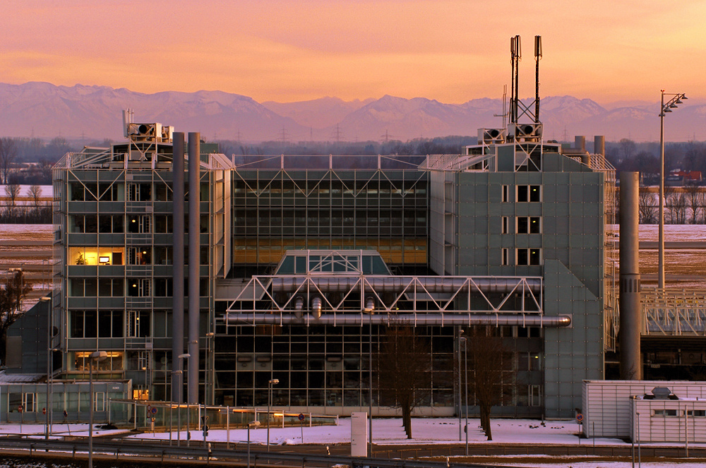 Berge im Rücken