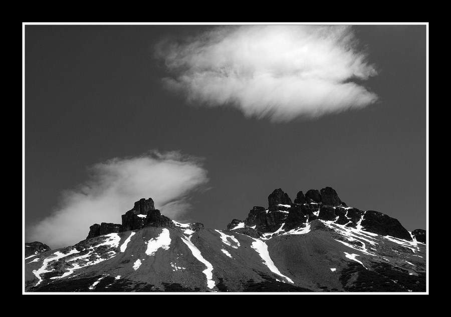 Berge im San Lorenzo Gebiet S/W