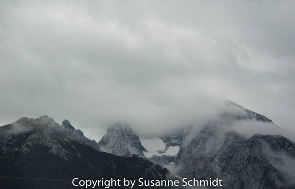 Berge im Schnee