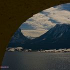 Berge im Schnee