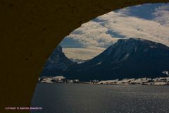 Berge im Schnee