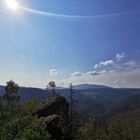 Berge im Sonnenschein 