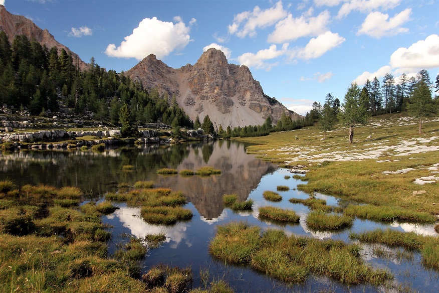 Berge im Spiegel