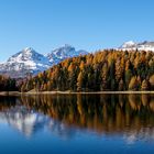 Berge im Spiegelbild