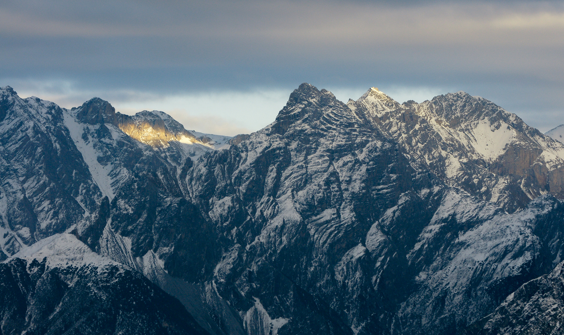 Berge im Unterengadin