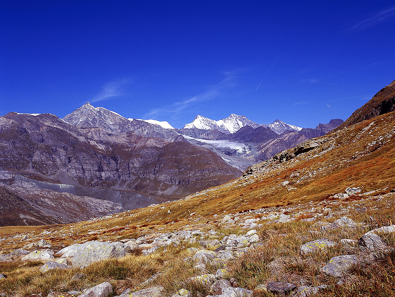 Berge im Wallis