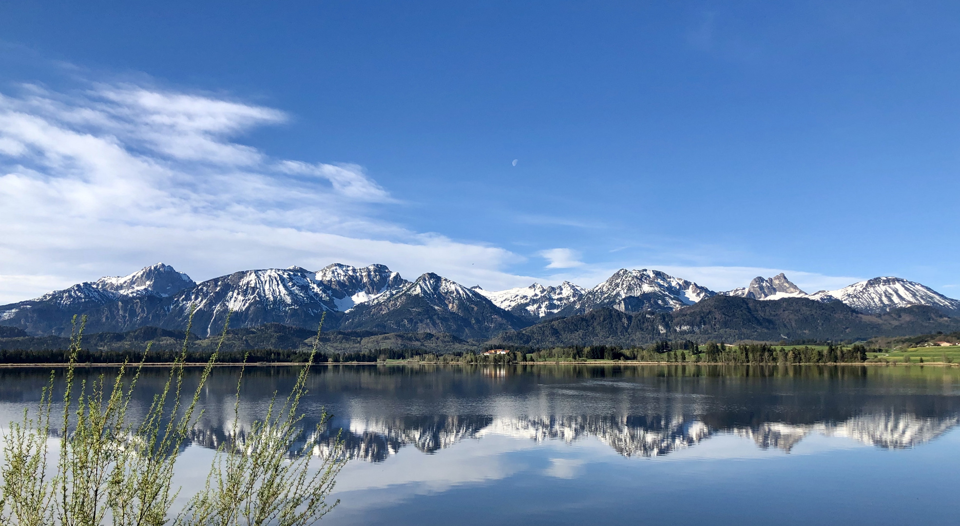 Berge im Wasser