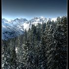 Berge im Winter