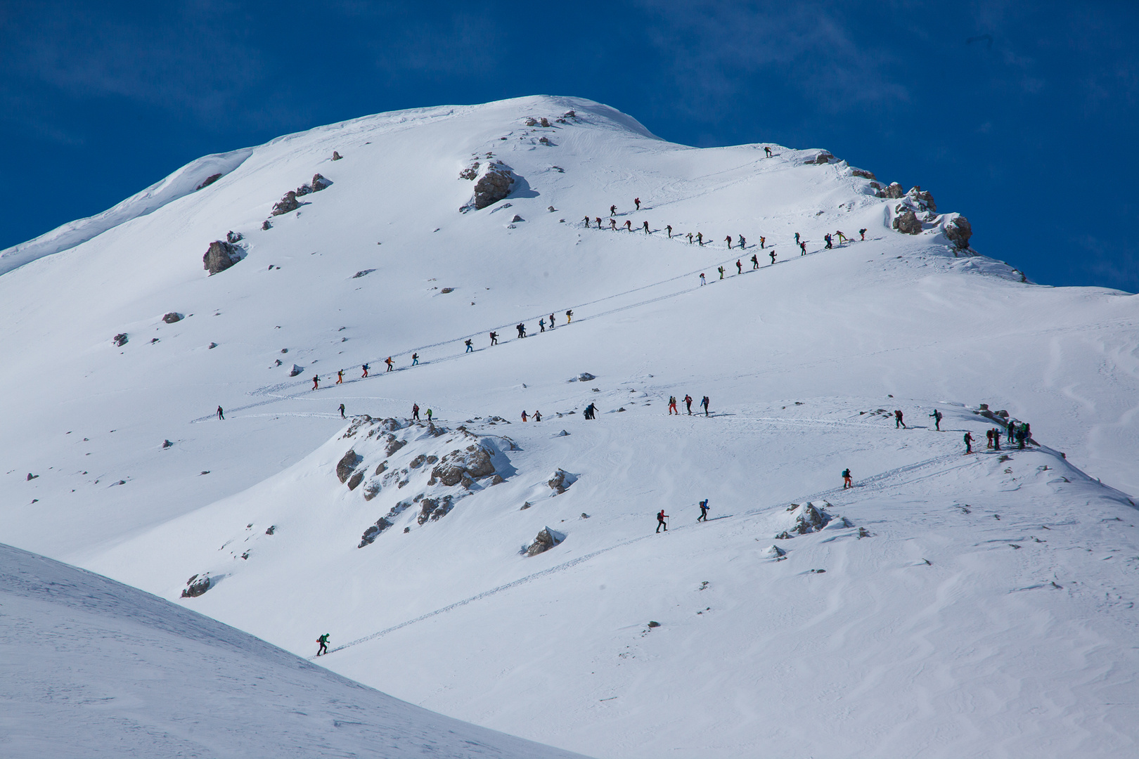 Berge im Winter