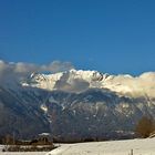 Berge im Winter.